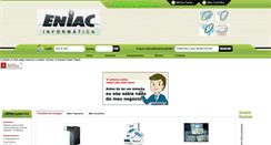 Desktop Screenshot of eniacinformatica.com.br